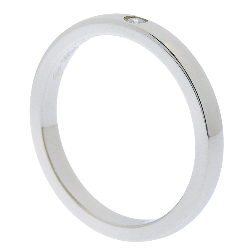CARTIER Silver Diamond Ring - Picture 3 of 7